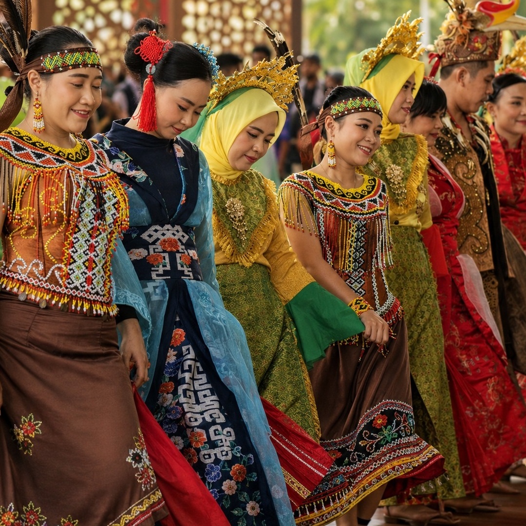 Dayak dan Melayu
